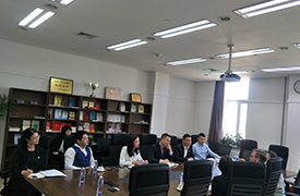 公司領導會見荷蘭恩斯赫德市經(jīng)濟、 教育、社會局局長一行